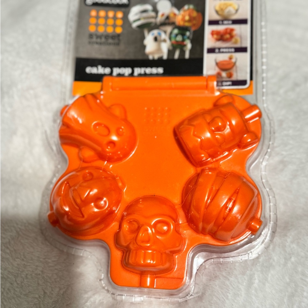 Halloween Orange Cake Pop Press
